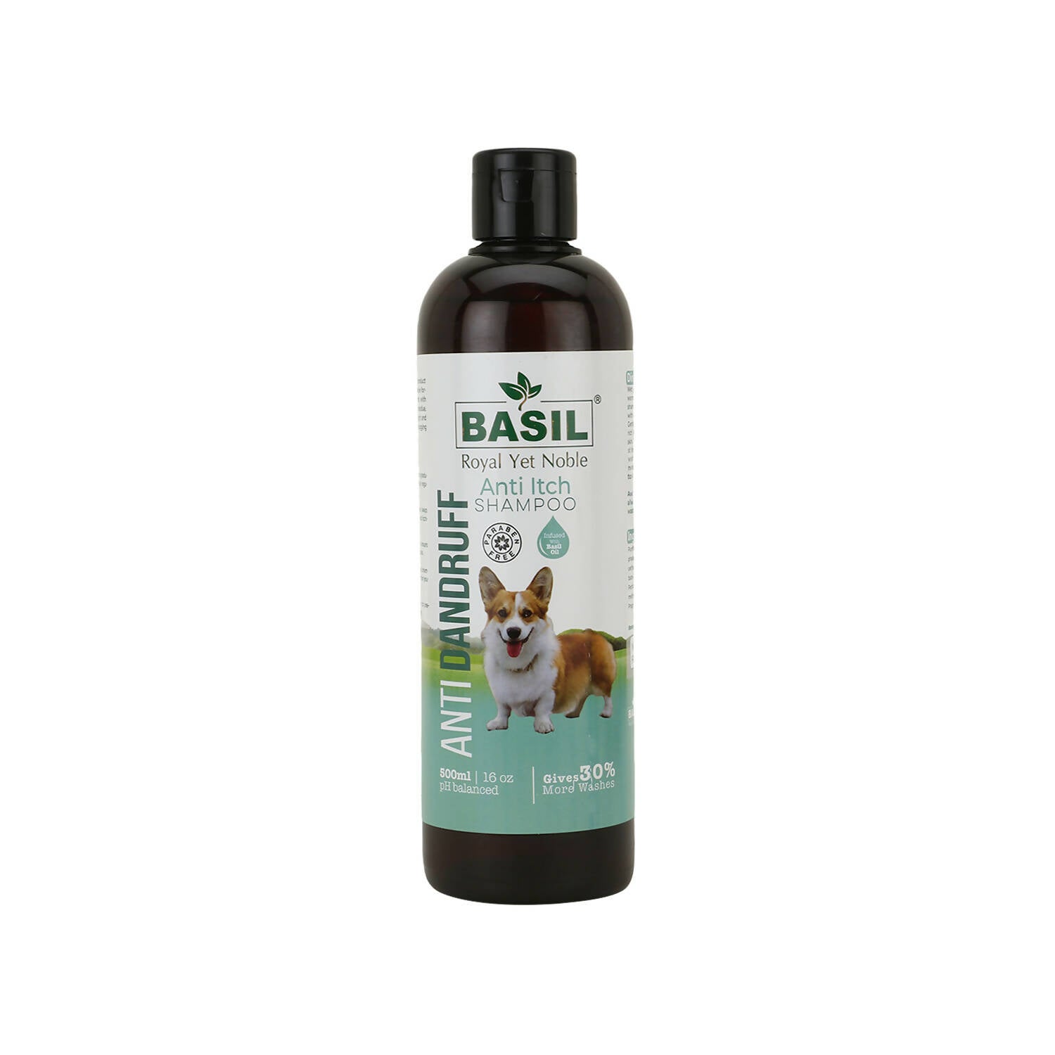 Basil Anti Dandruff and Anti Itch Shampoo For Dogs PetKonnect