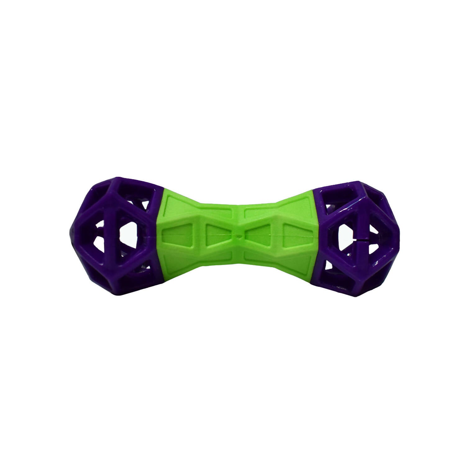 Basil Squeaky Dumbbell with Treat Dropper For Dogs PetKonnect