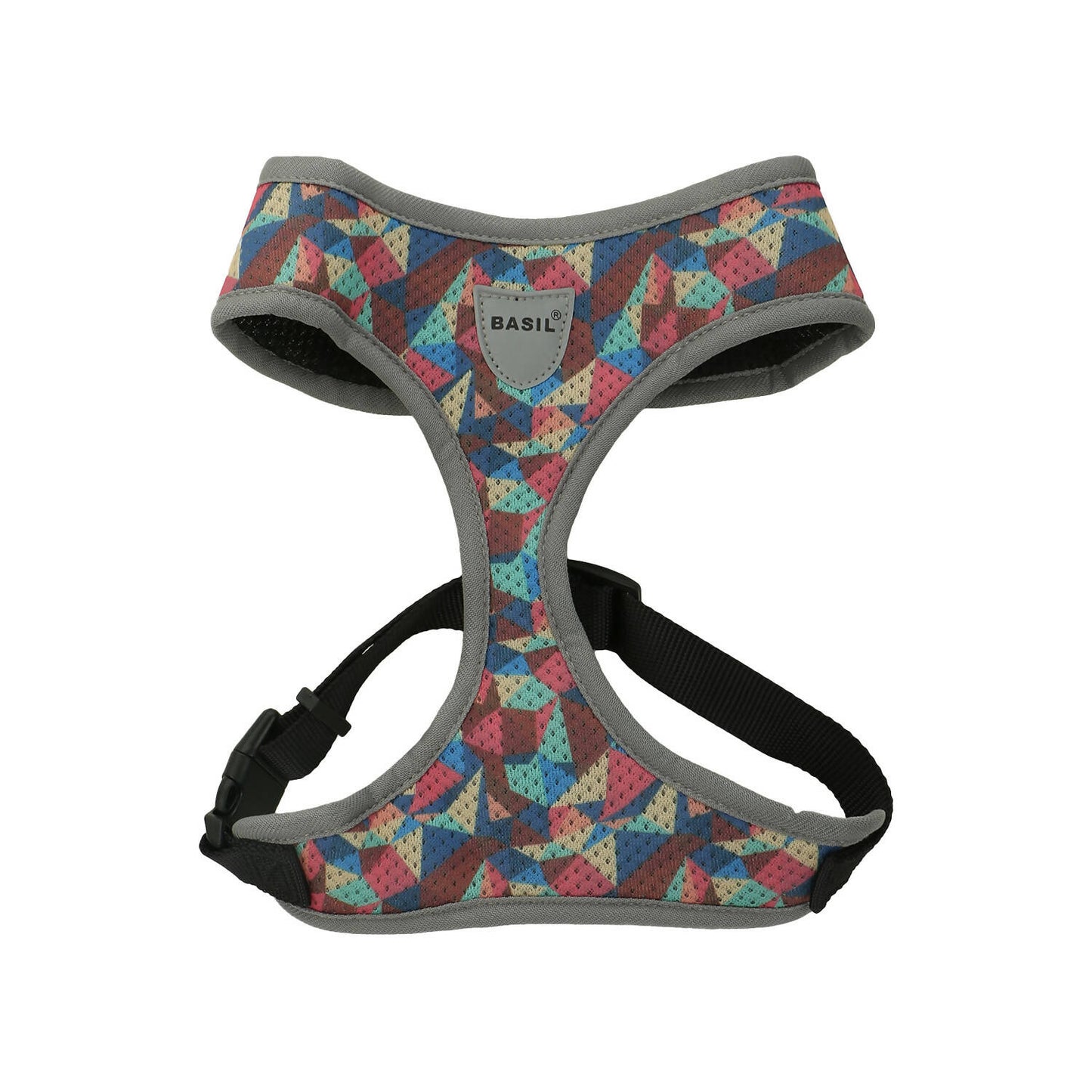 Basil - Printed Adjustable Mesh Harness For Dogs