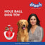 Drools Non - Toxic Rubber Hole Ball Chew Toy For puppy and Dogs