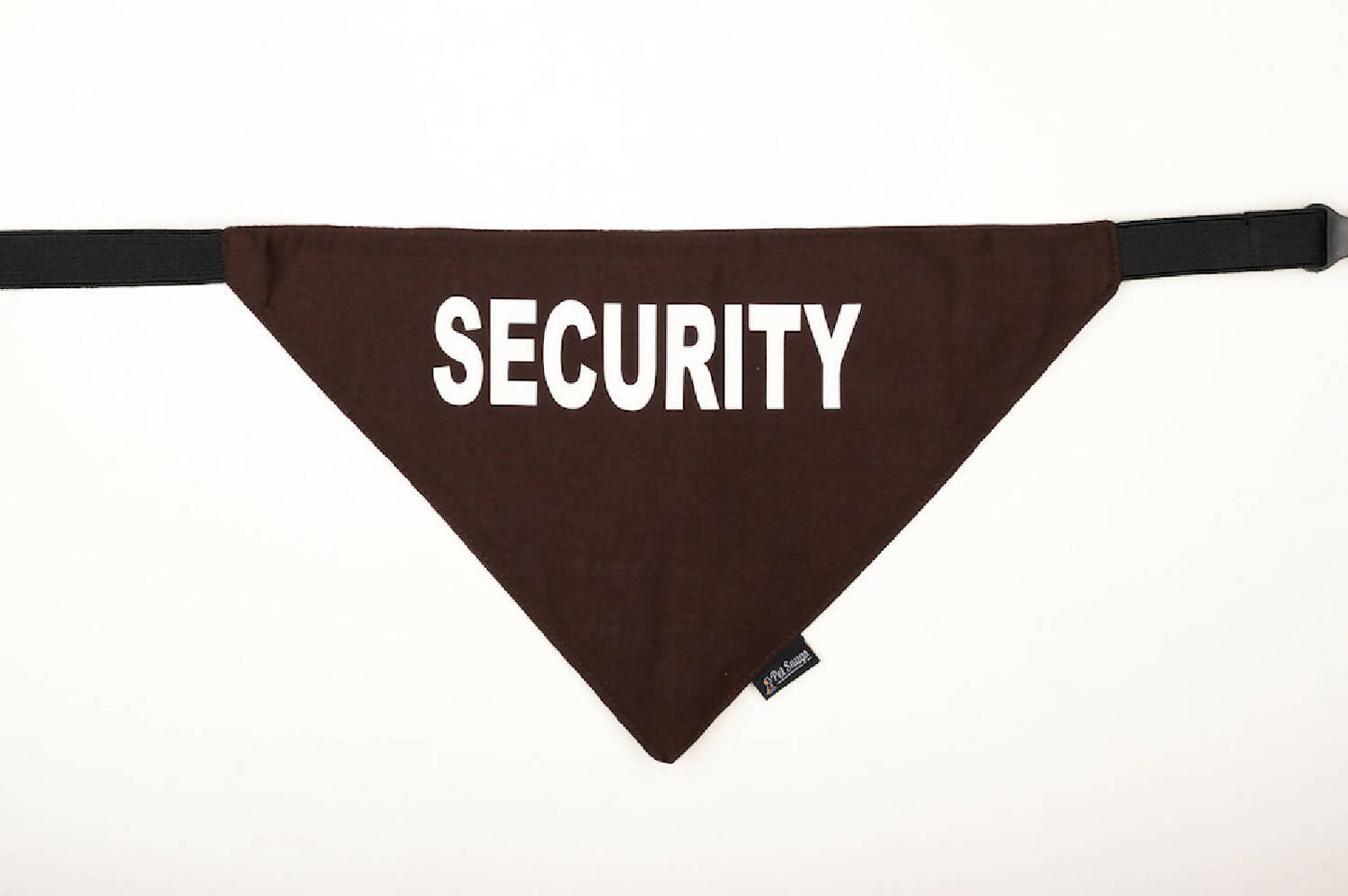 Petsnugs - Security Bandana- Brown for Dogs & Cats