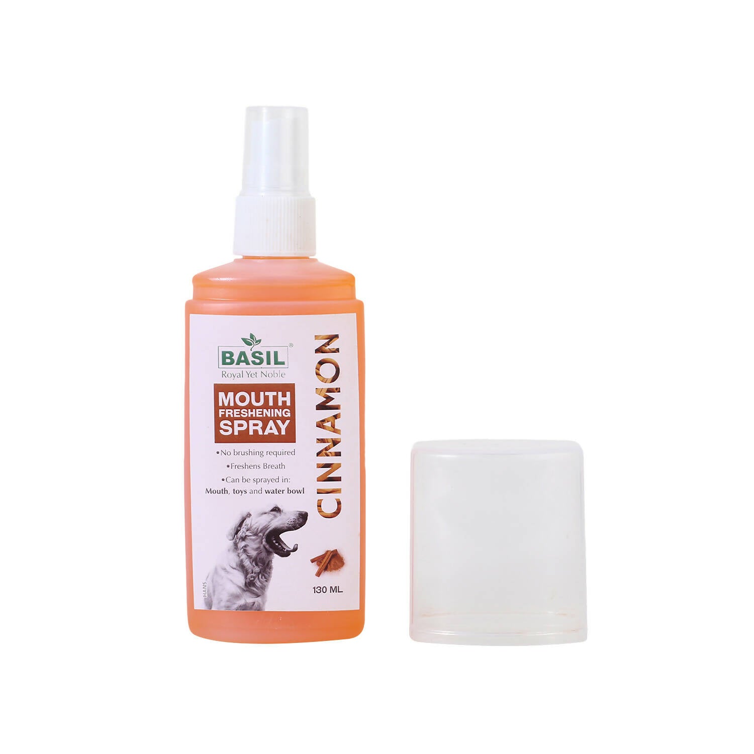 Basil Mouth Spray Cinnamon For Dogs PetKonnect