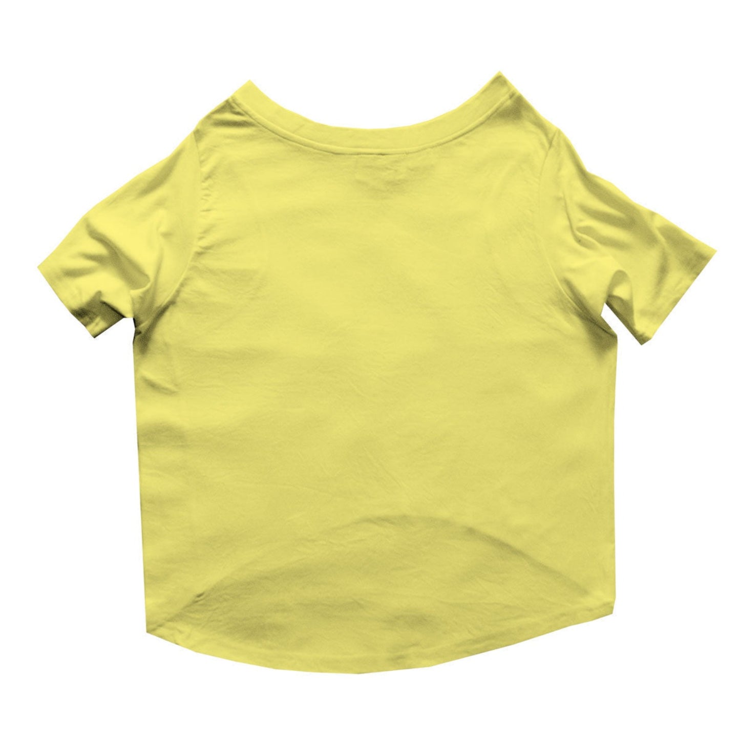 Ruse / i-love-my-human-crew-neck-dog-tee / Lemon Tonic