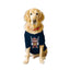 Ruse XX-Small (Chihuahuas, Papillons) / Navy Ruse Basic Crew Neck "Ice Cream Ninja" Printed Half Sleeves Dog Tee