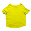 Ruse  / Yellow Ruse Basic Crew Neck "Ice Cream Ninja" Printed Half Sleeves Dog Tee19