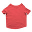 Ruse  / Poppy Red Ruse Basic Crew Neck "Ice Cream Ninja" Printed Half Sleeves Dog Tee24