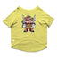 Ruse  / Lemon Tonic Ruse Basic Crew Neck "Ice Cream Ninja" Printed Half Sleeves Dog Tee10