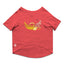 Ruse / Poppy Red Ruse Basic Crew Neck "CENSORED" Printed Half Sleeves Dog Tee16