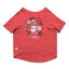 Ruse / Poppy Red Ruse Basic Crew Neck "Game Kid" Printed Half Sleeves Dog Tee9