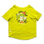 Ruse / Yellow Ruse Basic Crew Neck "Game Kid" Printed Half Sleeves Dog Tee11